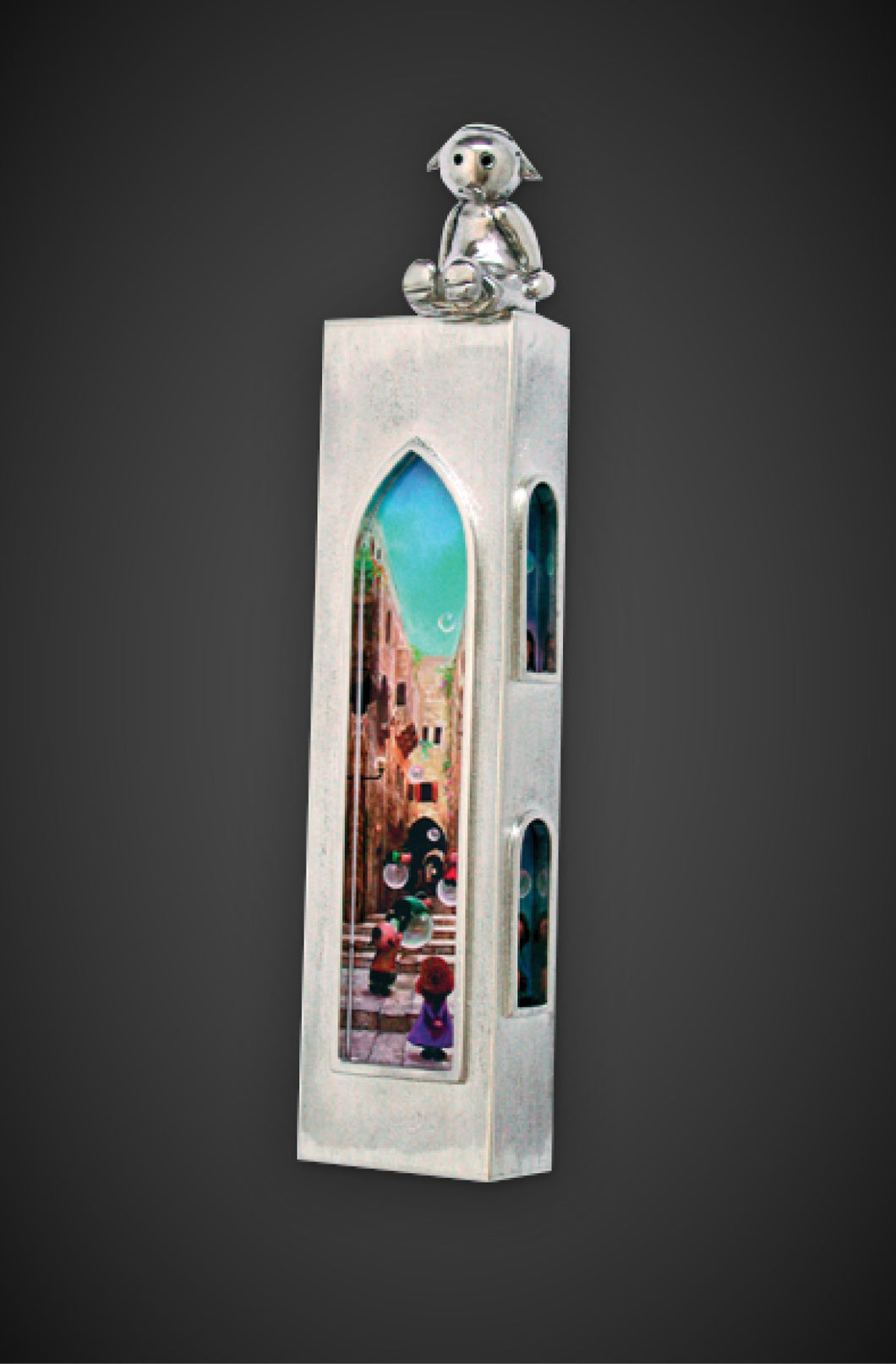 The Bubble Boy Mezuzah